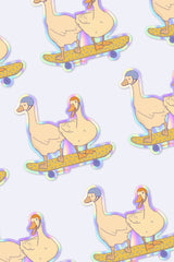 Sticker "skating around" 
