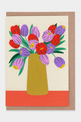 Postkarte Spring Flowers