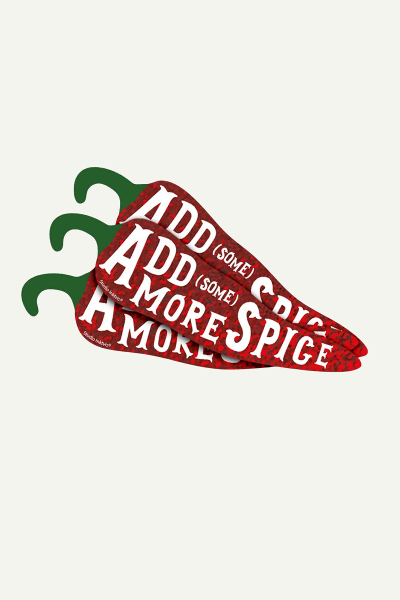 Sticker Add More Spice