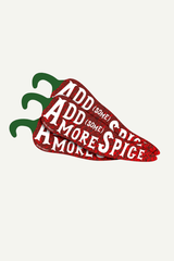 Sticker Add More Spice