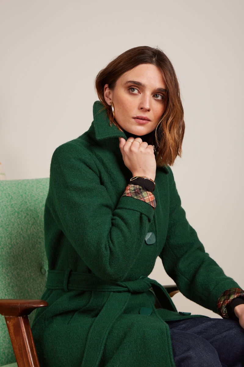 onix boutique bern youmee.market king louie mantel coat arabella kennedy forest green