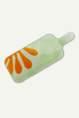 Servierplatte Klein Strippy Green-Orange