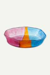 Schalen-Teller Artisano Klein Orange-Magenta