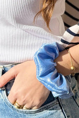 Scrunchie IRIDESCENT SKY - Babyblue
