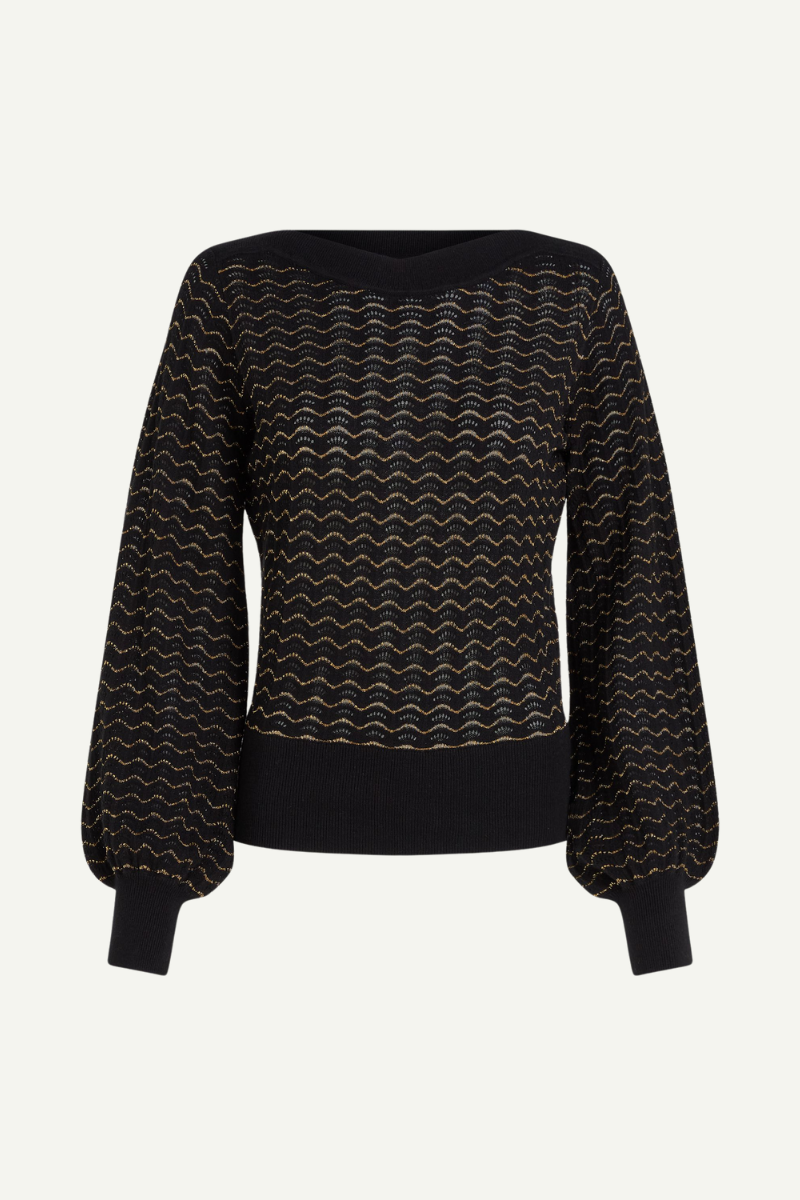 ONIX Boutique Bern youmee.market King Louie Pullover Audrey Pacific Black Gold