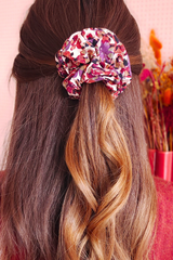Scrunchie CHOUCHOU MIA - Rusty Terracota Arty Print
