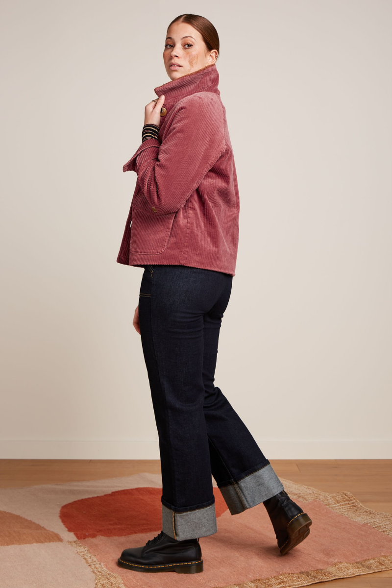 ONIX Boutique Bern youmee.market King Louie Sylvie Corduroy Desert Red Cordjacke altrosa