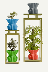 Ostia Vase Blau