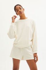 Pullover Trash Fontana Ivory