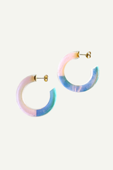 Eco-Ohrschmuck Hoops Rainbow