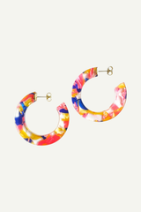 Eco-Ohrschmuck Hoops Multicolor