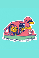 Sticker "Swanboat"