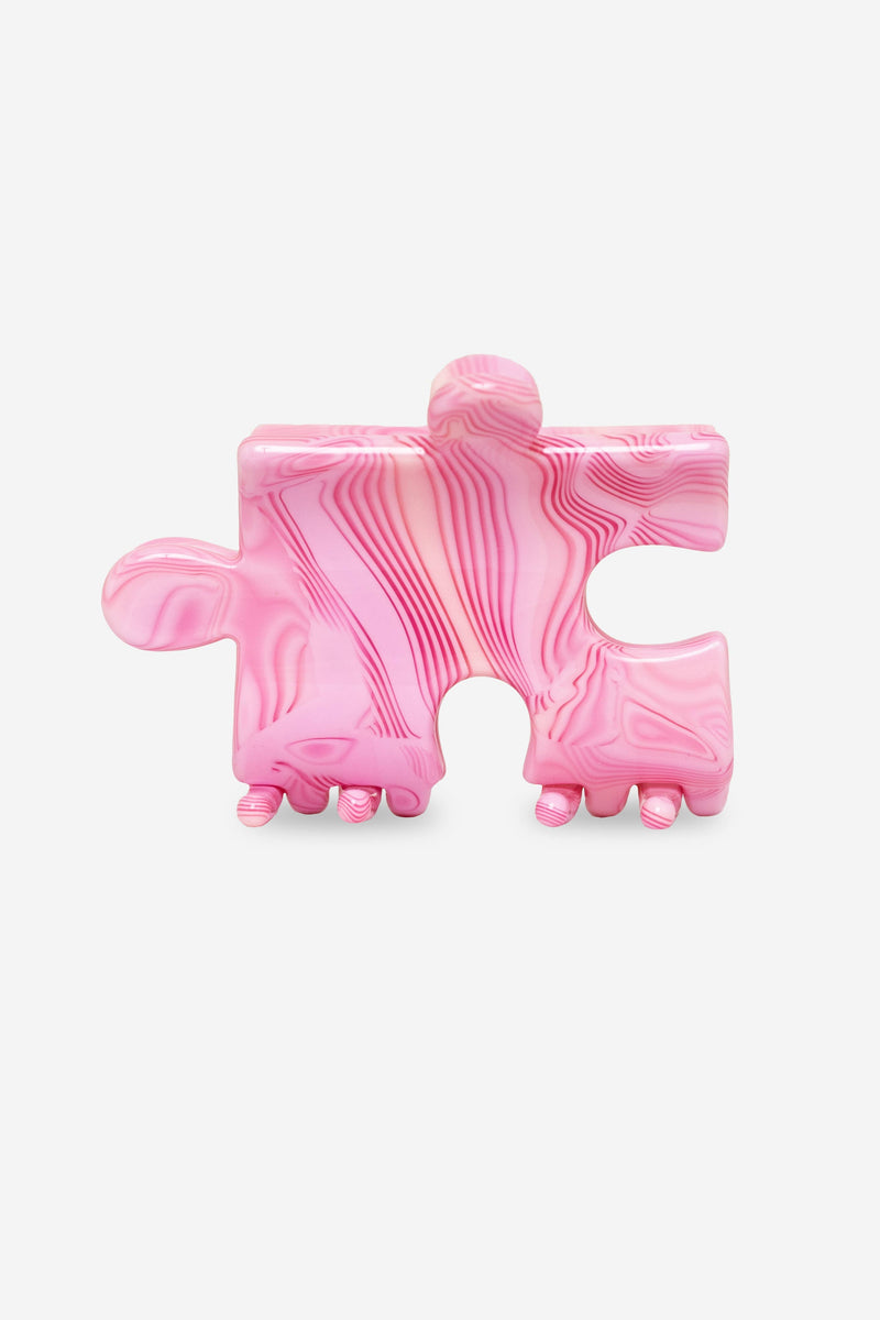 Haarklammer - Puzzle Pinky Ink