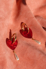 Ohrschmuck Endlessly in Love Hearts
