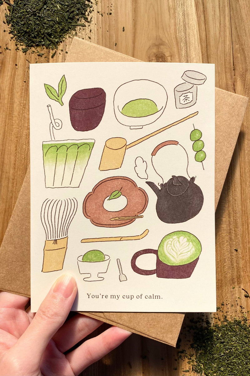 Karte "Matcha Cup"