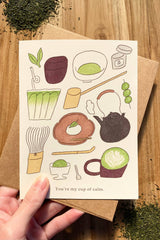 Karte "Matcha Cup"