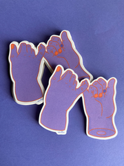 Sticker "pinky promise"