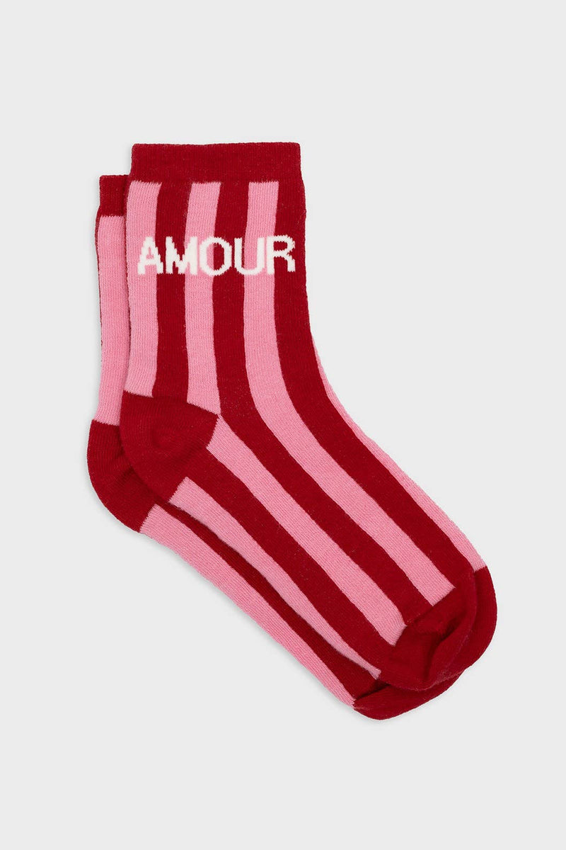 Socken Striped Amour