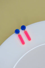 Ohrschmuck Niemalsmehrohne x Kunstmuseum Basel Edition - neon lights Nr. 1
