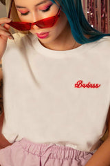 Bügelbild Patch Badass