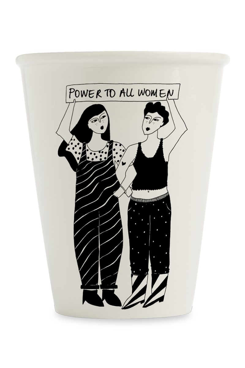 Tasse "Power To All Women"