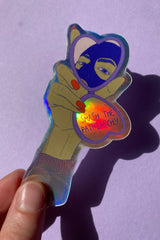 Sticker "Smash the patriarchy"