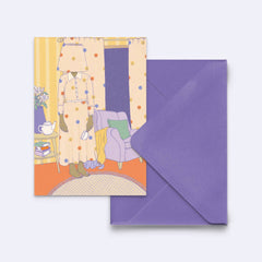Postkarte "Happy place"