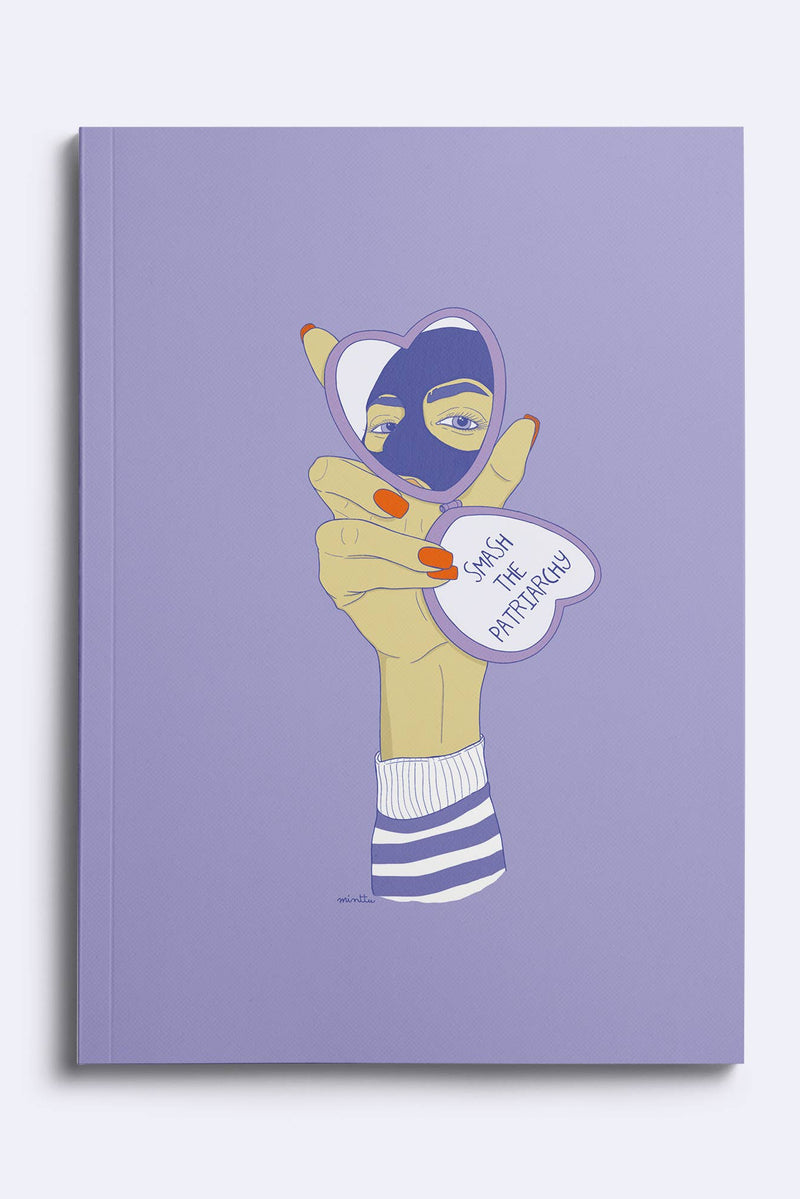 Notizbuch "smash the patriarchy"