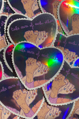 Sticker "take care of each other"