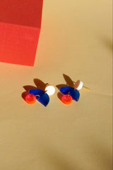 Ohrschmuck French Blue Neon