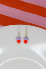 Ohrschmuck Color Treats Neon Lilac