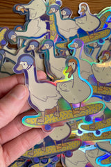 Sticker "skating around" 