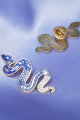 Pin Blue Moon and Stars Snake