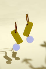 Ohrschmuck Tipsy Avocado Lilac