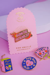 Pin Burn The Patriarchy