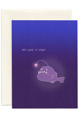 Karte "My Love Is Deep"