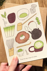 Karte "Matcha Cup"