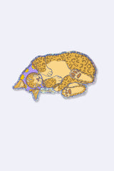 Sticker "sleepy balaclava cat"
