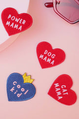 Bügelbild Patch Cat Mama