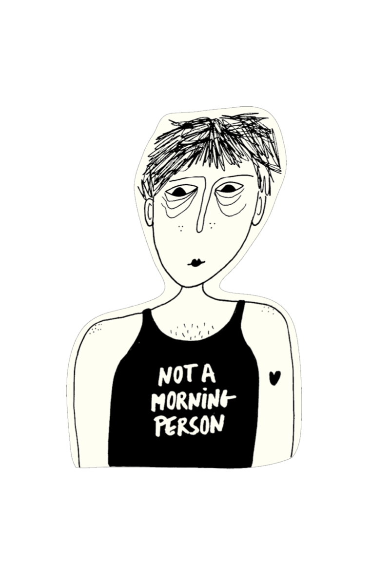 Sticker "Not A Morning Person"