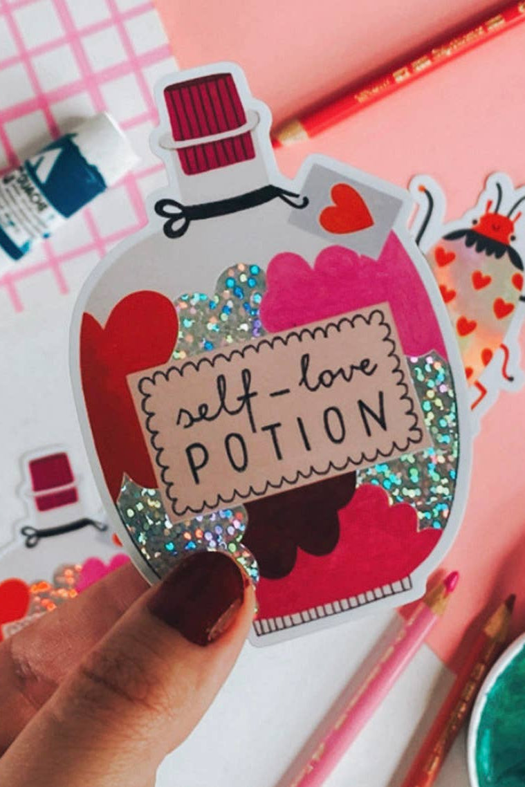 Sticker Self-Love Potion