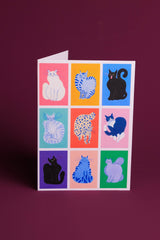 Karte "Nine Lives Cats"
