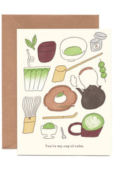 Karte "Matcha Cup"