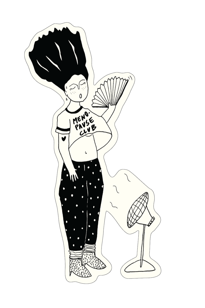 Sticker "Menopause Club"