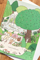 Karte "Peaceful Park"