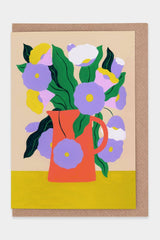 Postkarte Summer Flowers