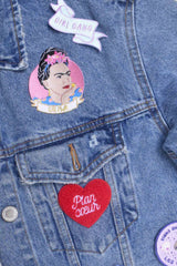 Bügelbild Patch Frida Kahlo