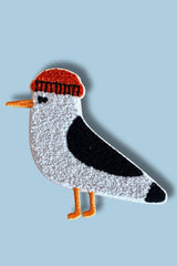 Bügelbild Patch Möwe