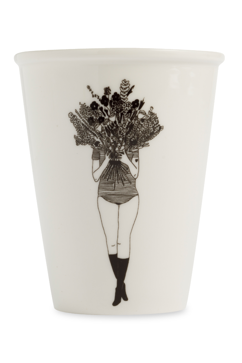 Tasse "Flower Girl"