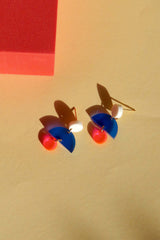 Ohrschmuck French Blue Neon